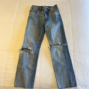 LEVIS wedgie straight jeans 25